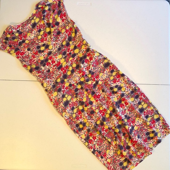 Boden Margot Weekend Floral Jersey Dress Size 4L - Picture 2 of 11